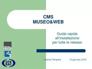 CMS MUSEO&amp;WEB
