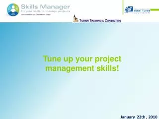 Tune up your project management skills!
