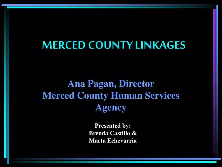 merced county linkages