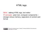 PPT - Basic HTML Tags PowerPoint Presentation, Free Download - ID:5881373