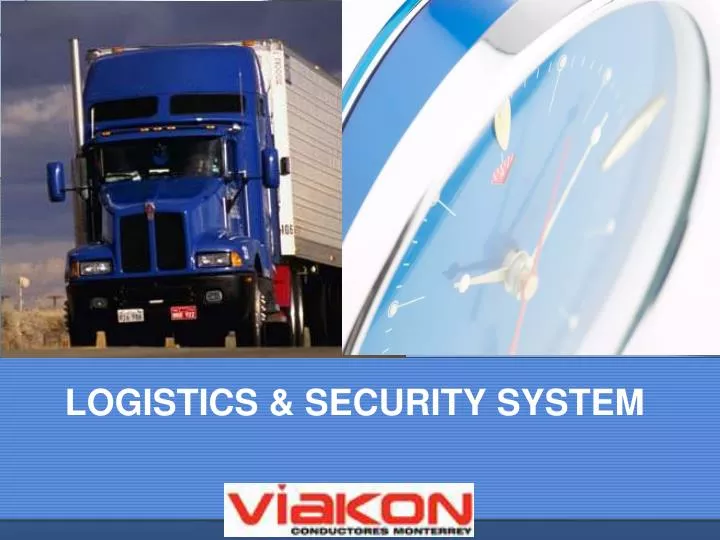 logistics security system