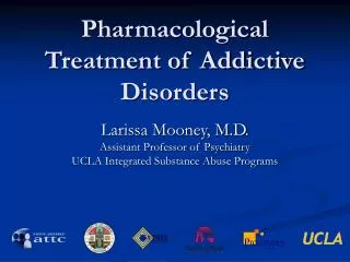 Pharmacological Treatment of Addictive Disorders