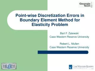 Point-wise Discretization Errors in Boundary Element Method for Elasticity Problem