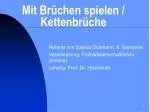 Mit Brüchen spielen / Kettenbrüche - slide 1