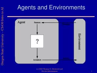 Agents and Environments