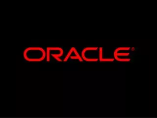 Carey Probst Technical Director Technology Business Unit - OLAP Oracle Corporation