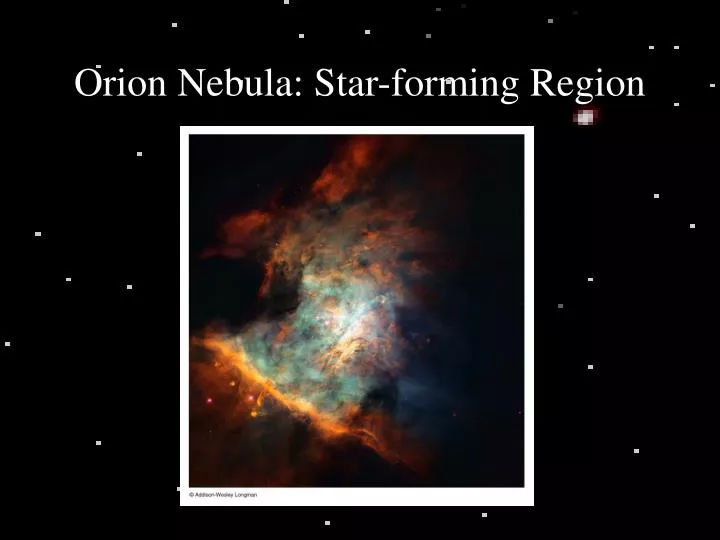 orion nebula star forming region