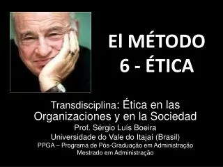 el m todo 6 tica