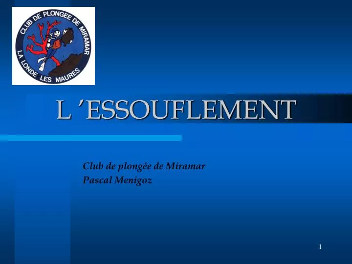 l essouflement