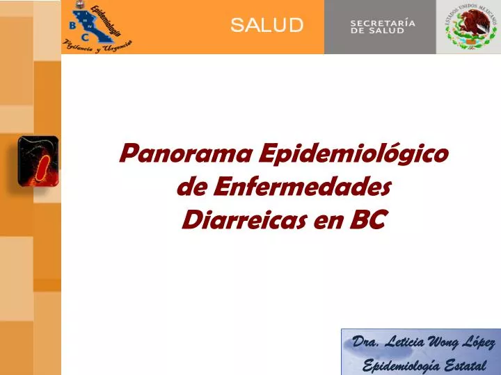 panorama epidemiol gico de enfermedades diarreicas en bc