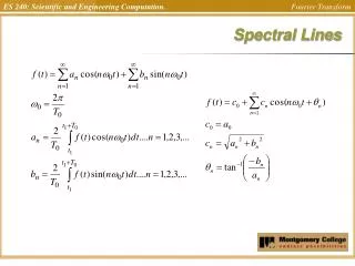 Spectral Lines