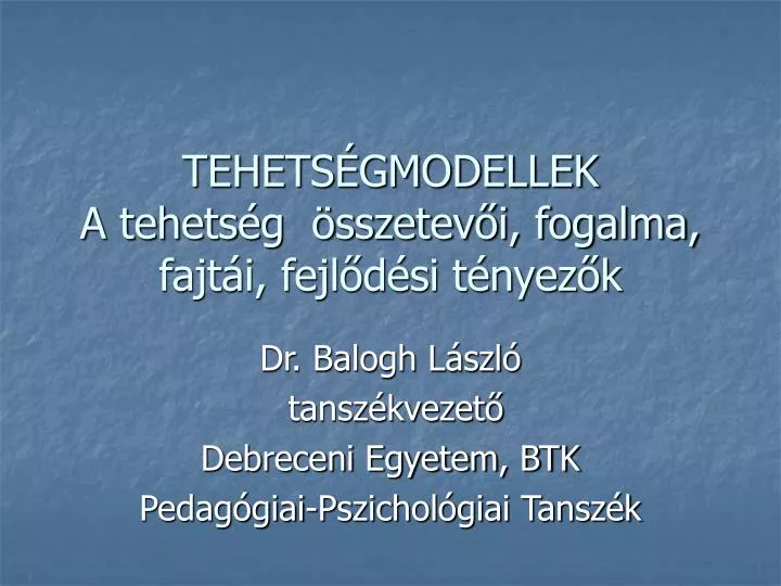 tehets gmodellek a tehets g sszetev i fogalma fajt i fejl d si t nyez k