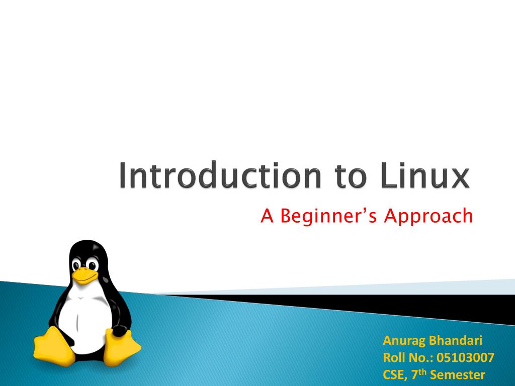 PPT - Introduction to Linux PowerPoint Presentation, free download - ID ...