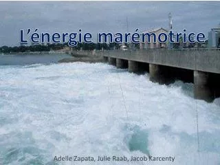 l nergie mar motrice