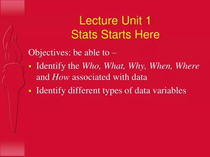 lecture unit 1 stats starts here