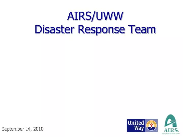 airs uww disaster response team