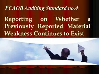 PCAOB Auditing Standard no.4