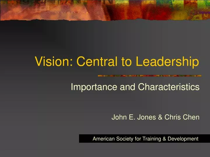vision central to leadership