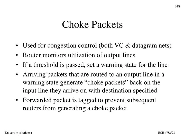 choke packets