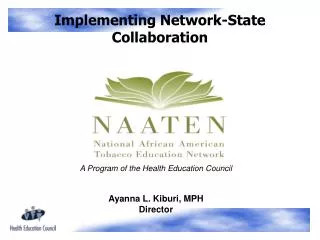 Implementing Network-State Collaboration