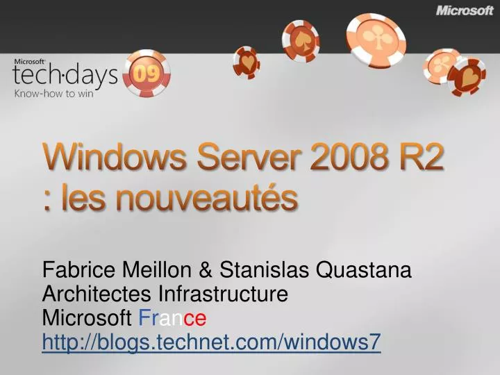 windows server 2008 r2 les nouveaut s