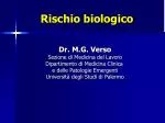 Rischio biologico - slide 1