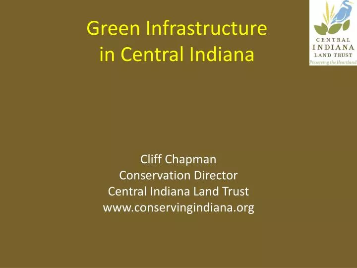 green infrastructure in central indiana