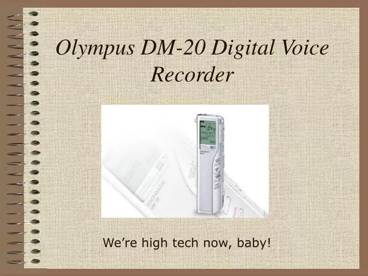 olympus dm 20 digital voice recorder