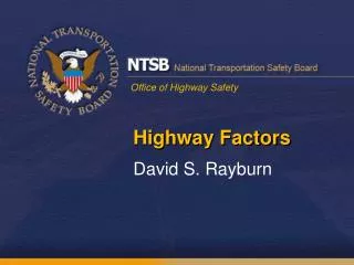 Highway Factors
