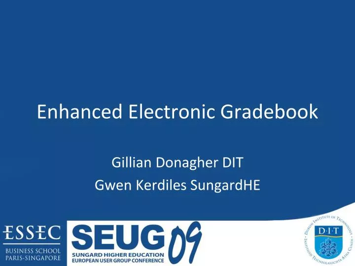 enhanced electronic gradebook