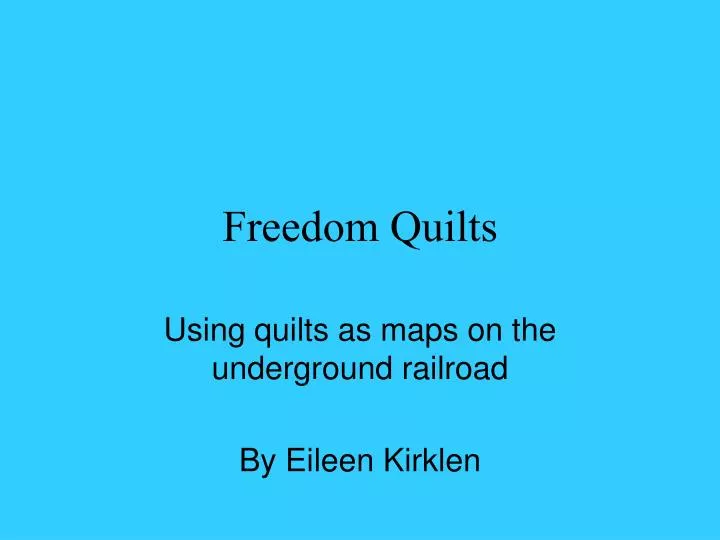 freedom quilts