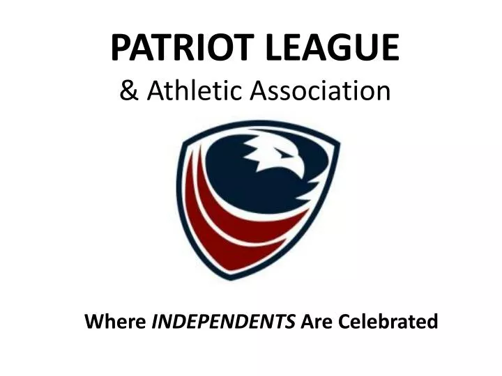 patriot league athletic association