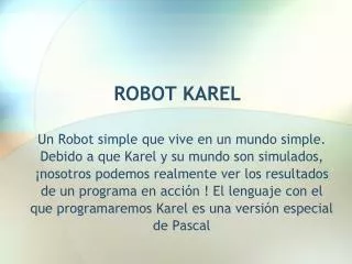 ROBOT KAREL