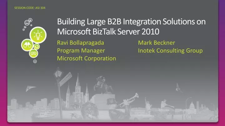 building large b2b integration solutions on microsoft biztalk server 2010