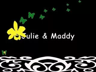 Julie and Maddy's invite