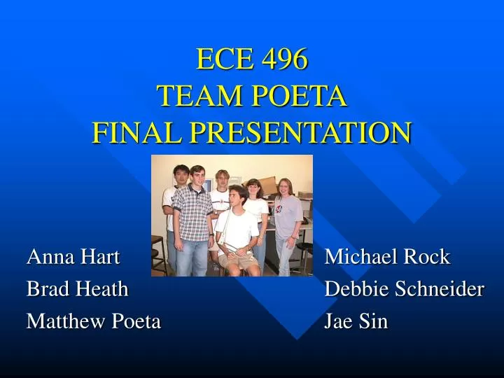 ece 496 team poeta final presentation