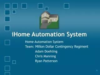 iHome Automation System