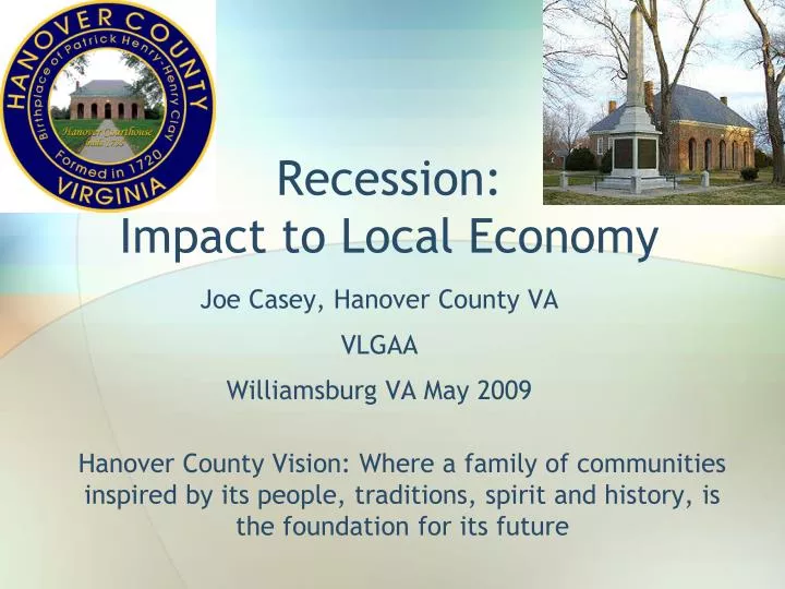 recession impact to local economy