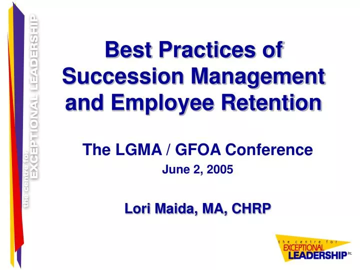 best practices of succession management and employee retention