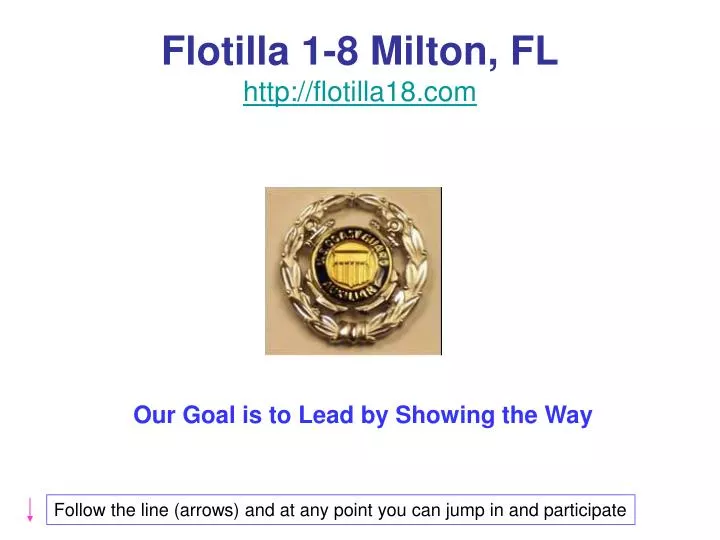 flotilla 1 8 milton fl http flotilla18 com