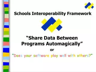Schools Interoperability Framework