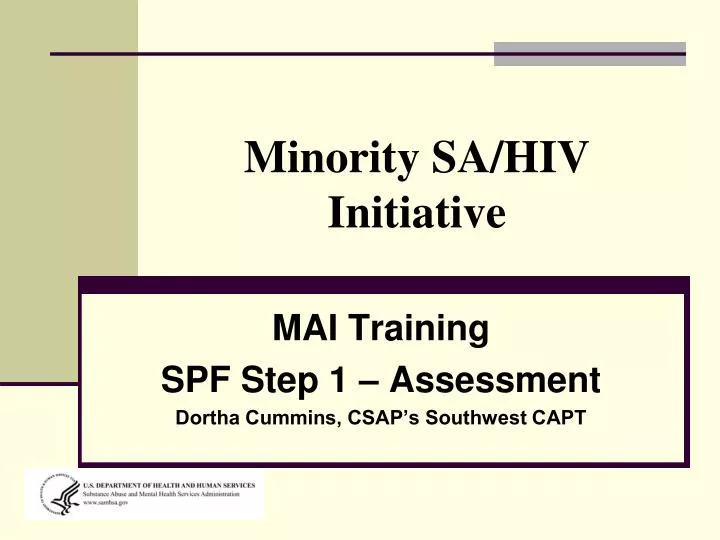 minority sa hiv initiative
