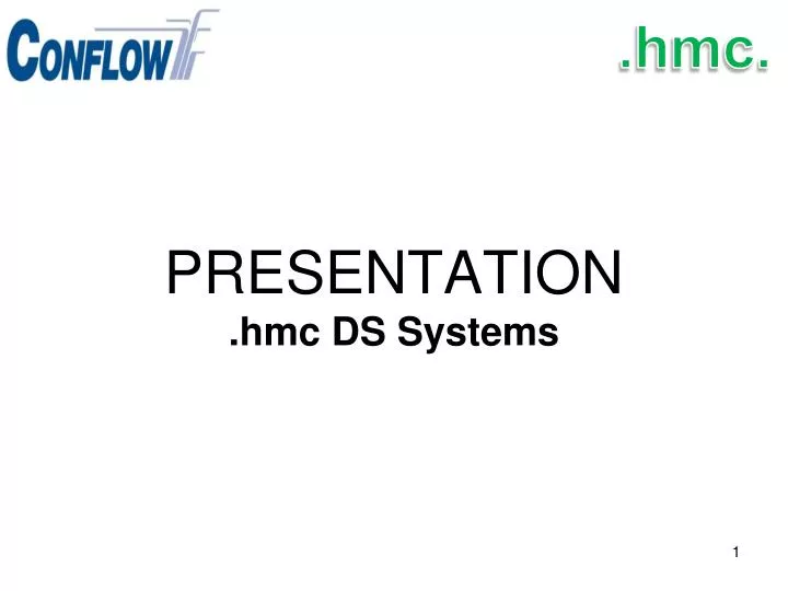 presentation hmc ds systems