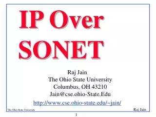 IP Over SONET