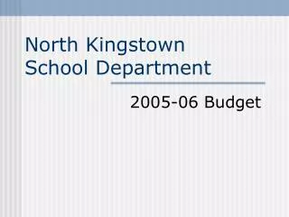 North Kingstown School Department