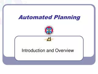 Automated Planning