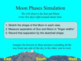 Moon Phases Simulation