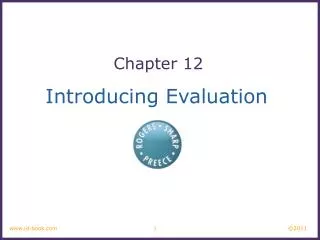 Introducing Evaluation