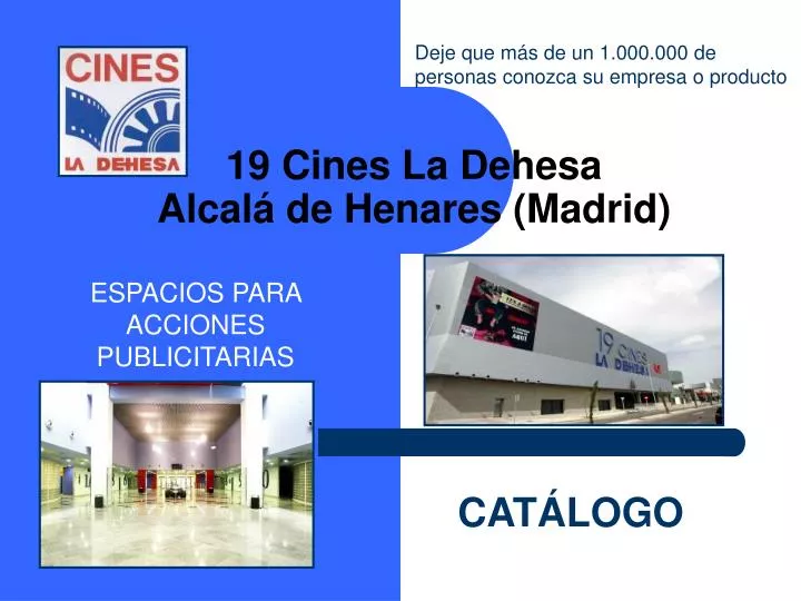 19 cines la dehesa alcal de henares madrid