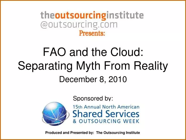 fao and the cloud separating myth from reality